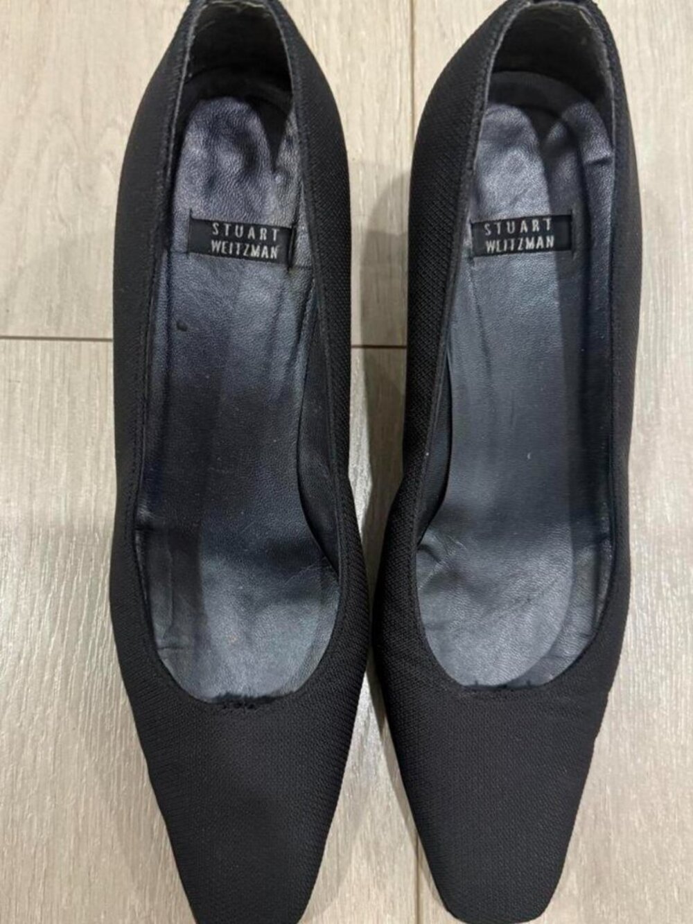 Stuart Weitzman Women's Black Courts
